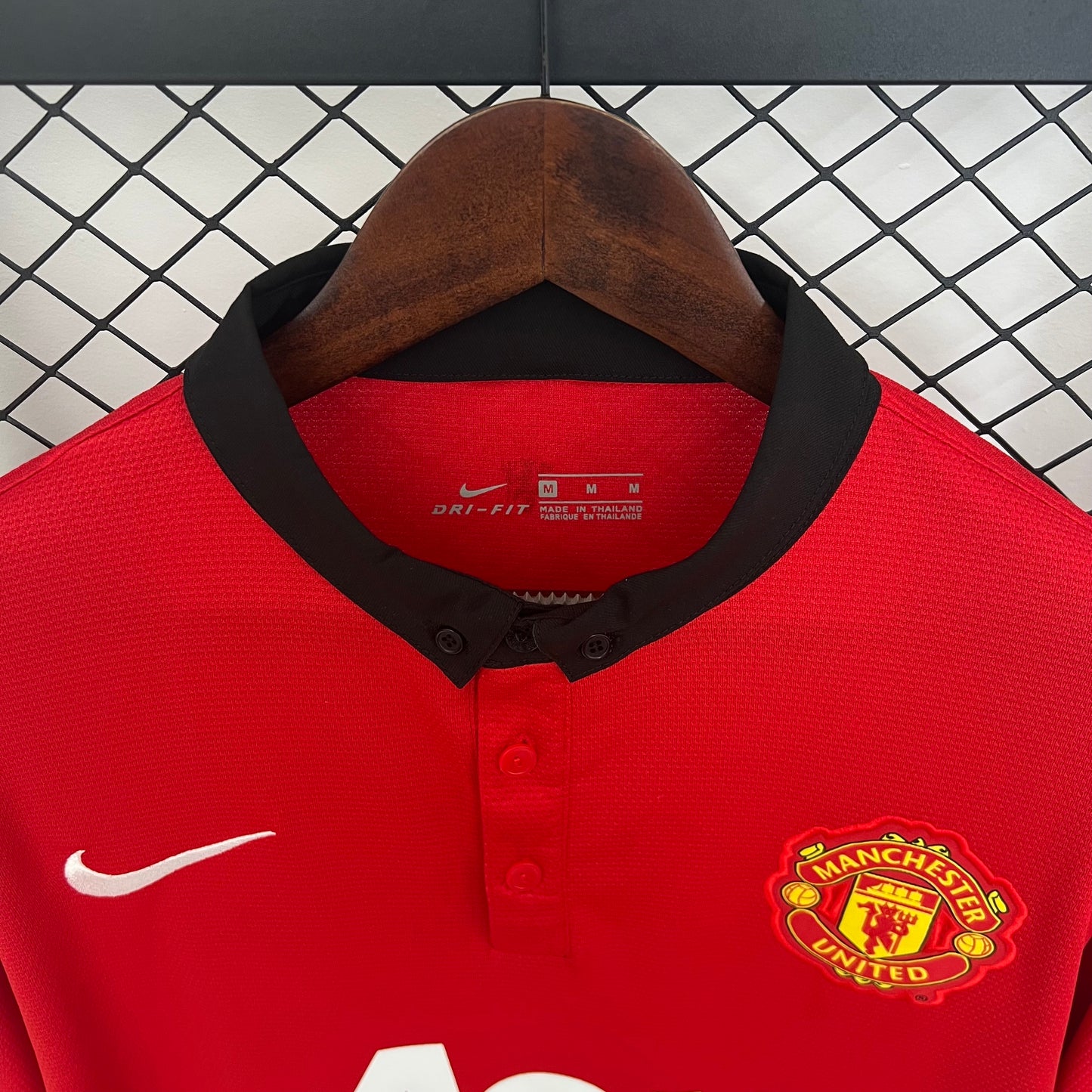 Retro Long Sleeve M-U 13/14 Home