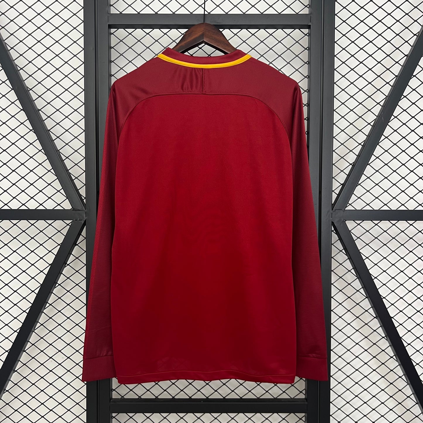 Retro Long Sleeve Roma 17/18 Home