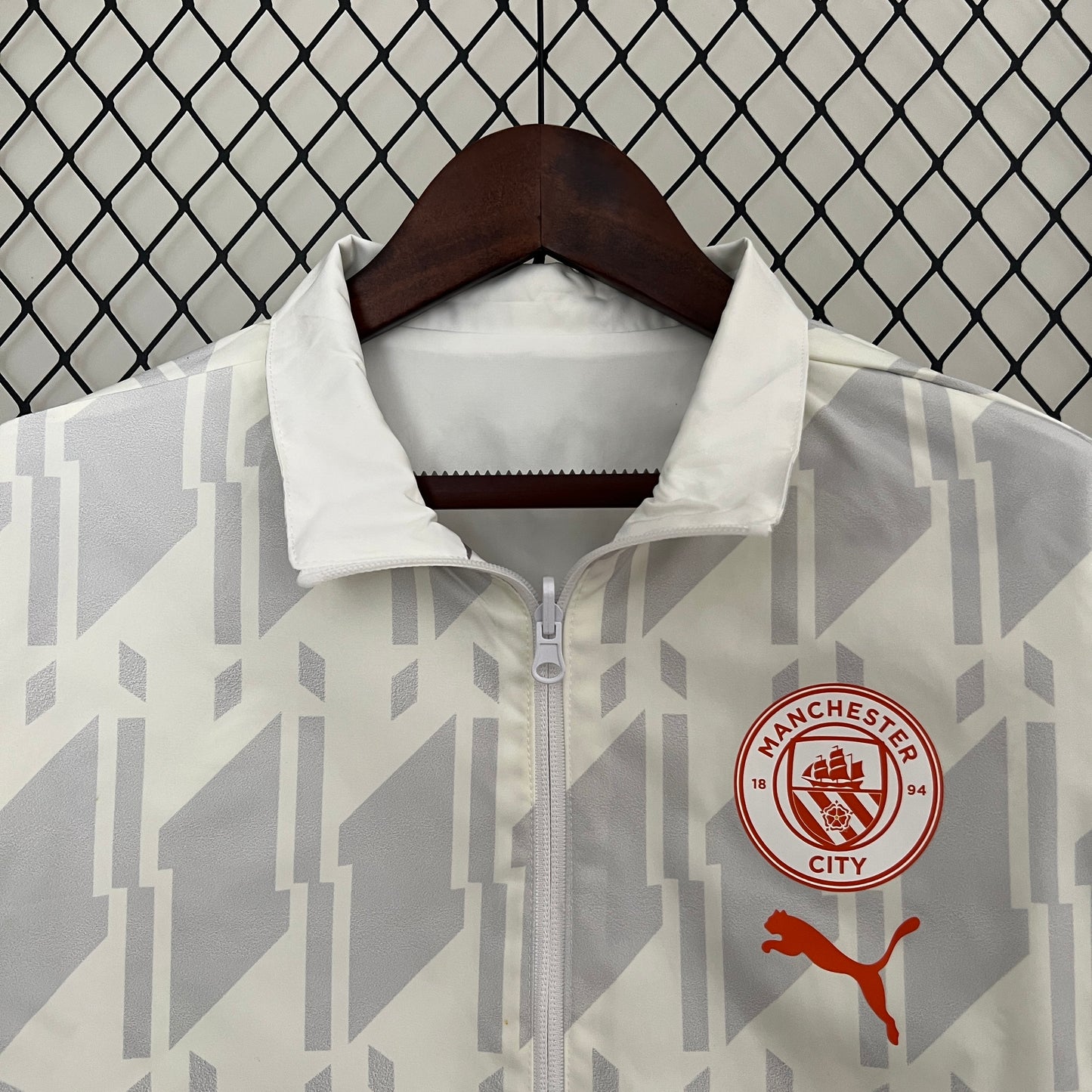 24/25 Manchester City Trench Coat Reversible