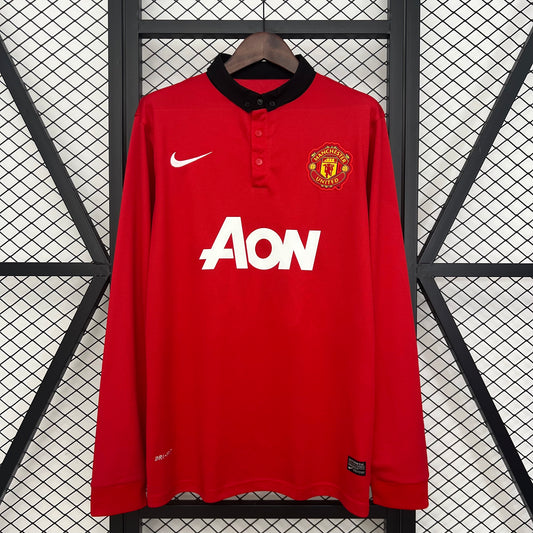 Retro Long Sleeve M-U 13/14 Home