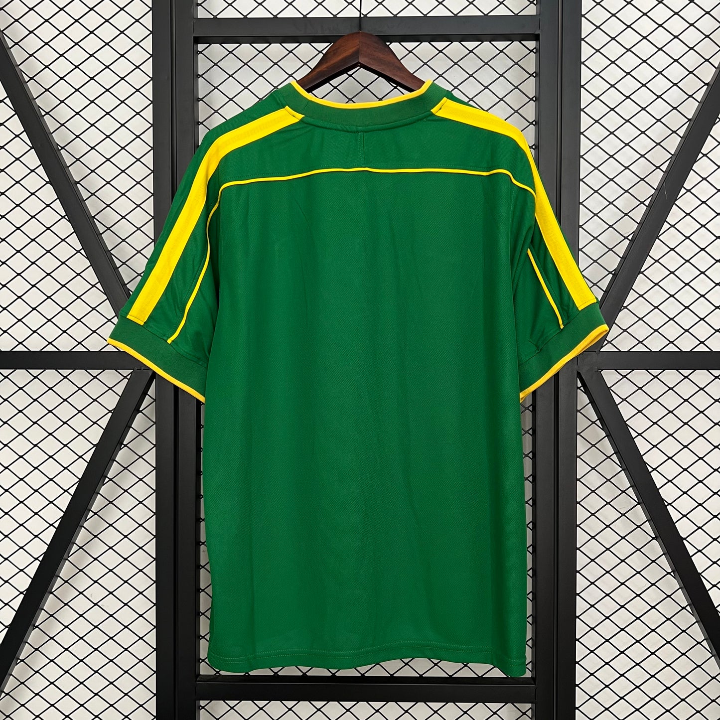 Retro Brazil 1998 Goalkeeper Green