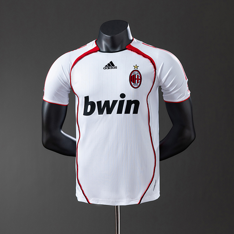 AC Milan 06/07 Away Player Version Retro Jersey S-3XL (front)