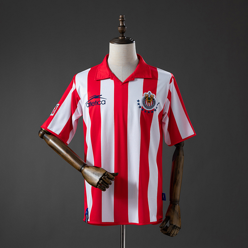 Chivas de Guadalajara 03/04 Home Retro Jersey S-XXL (front)