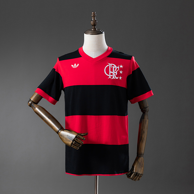 Flamengo 1981 Home Retro Jersey S-4XL (front)