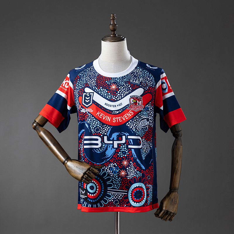 NRL Sydney Roosters 2025 Indigenous Jersey S-5XL (front)