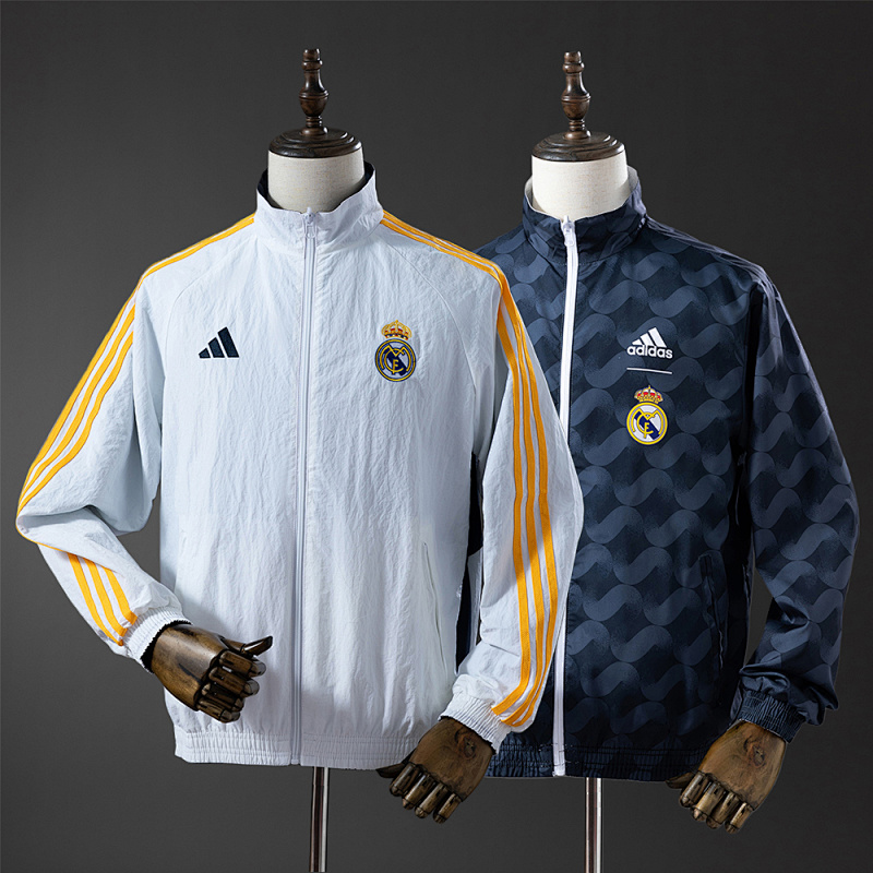 25/26 Real Madrid Trench Coat Reversible S-3XL (front)