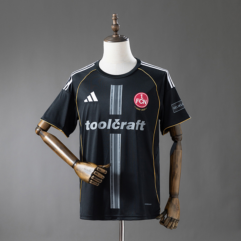 Nurnberg FC 25/26 UEFA Europa League Jersey S-4XL (front)