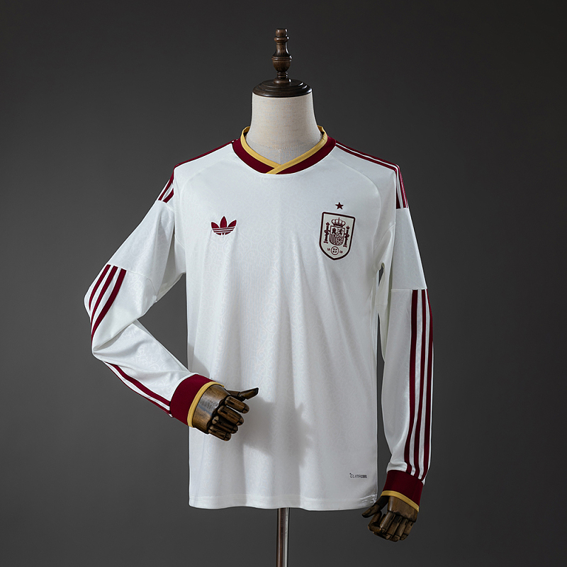 Spain 2026 Away Long Sleeve Jersey S-3XL (front)