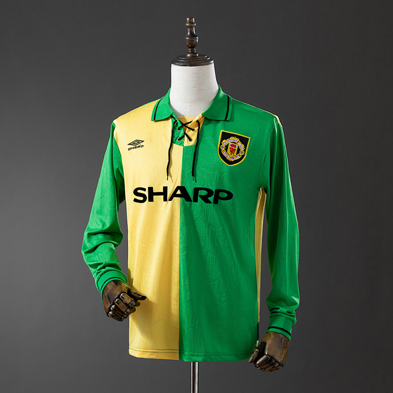 Retro long sleeve M-U 92/94 third away S-XXL (front)