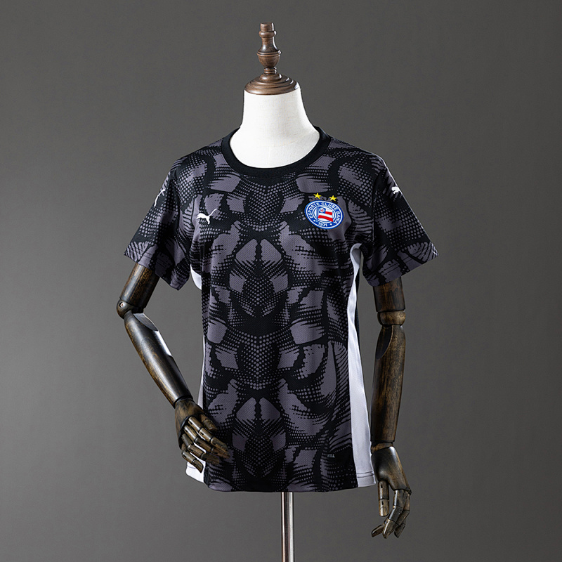 Bahia 25/26 Goalkeeper - Black Women's Jersey S-XXL (front)