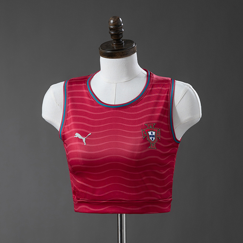 Portugal 2026 Home Women's Vest S-XXL (front)
