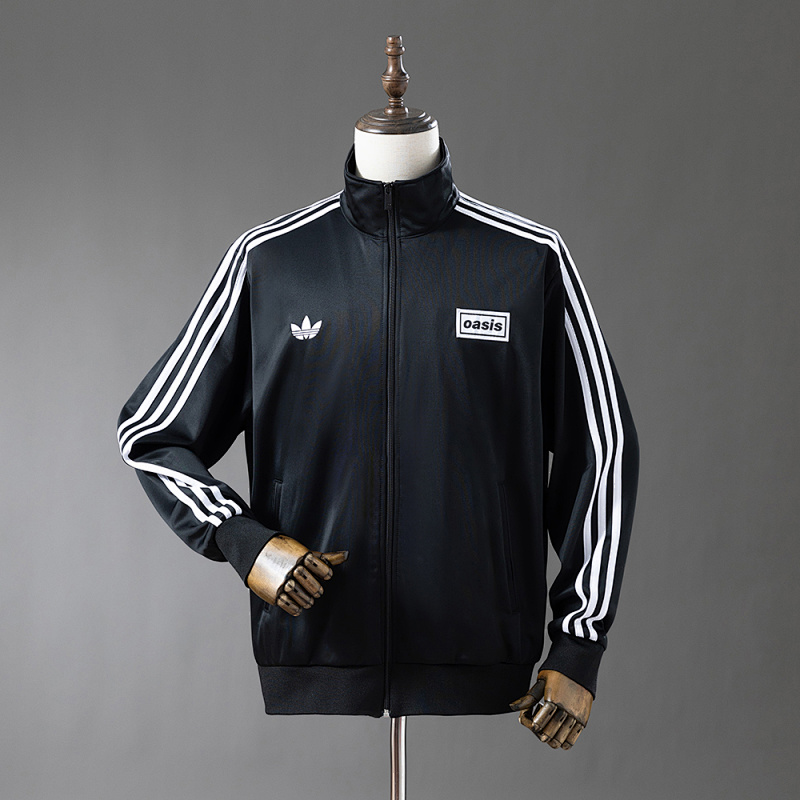 Oasis Flamingo Track Jacket - Black S-XXL (front)
