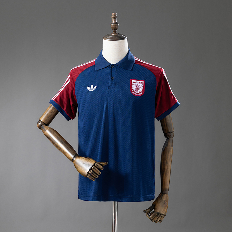 Arsenal 25/26 POLO - Navy Blue S-XXL (front)