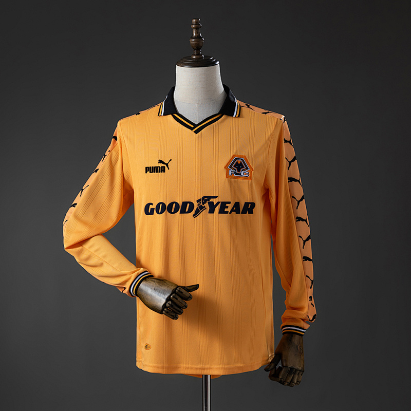 Wolves 98/99 Home Long-Sleeve Retro Jersey S-XXL (front)