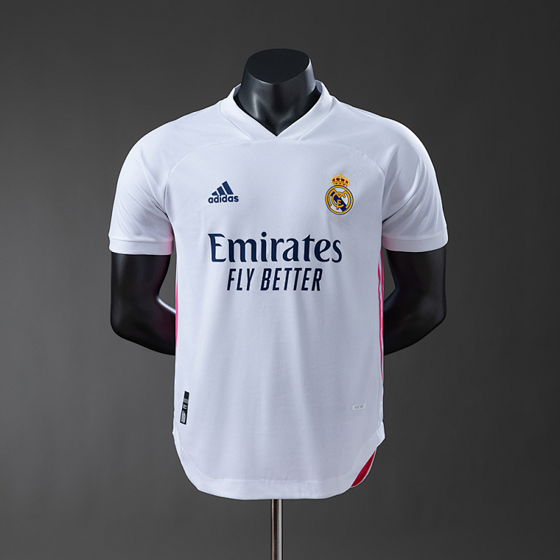 Real Madrid 20/21 Home Player Version Retro Jersey S-XXL (front)
