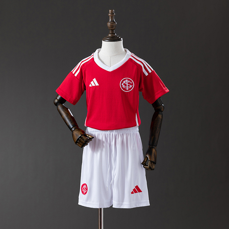 Internacional 25/26 Home kids kit Jersey SIZE 16-28 (front)