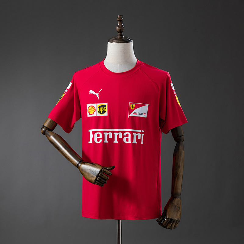 Scuderia Ferrari F1 2025 Red T-shirt S-3XL (front)