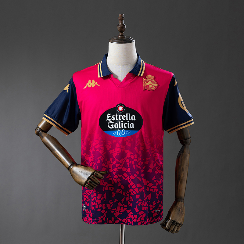 Deportivo La Coruna 25/26 Red Jesery S-4XL (front)