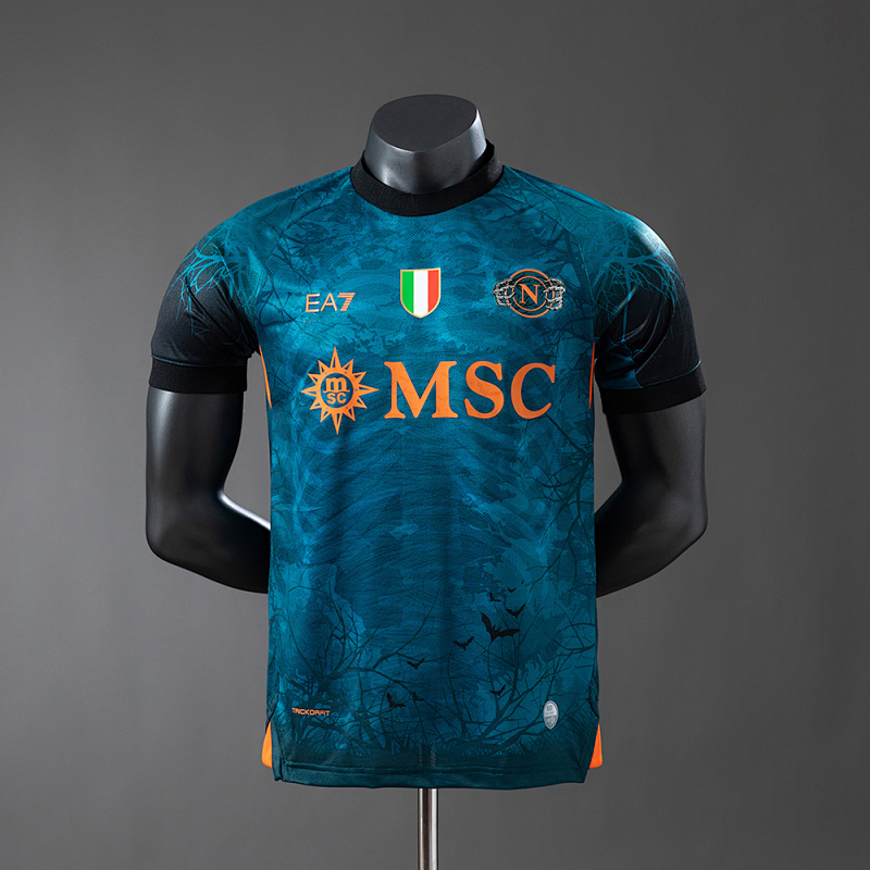 Napoli 25/26 Halloween - Blue Player Version Jersey S-XXL (front)