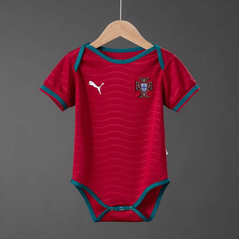 Portugal 26/27 Baby Home Jersey SIZE 9/12 (front)