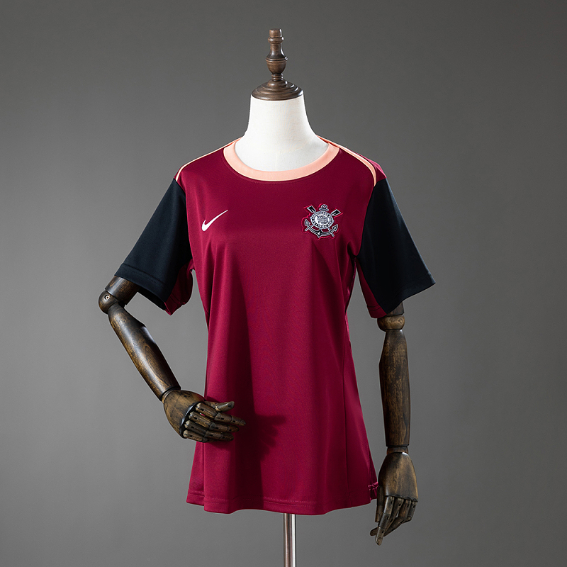 Corinthians 26/27 Women's Training - Maroon Jersey S-XXL (front)
