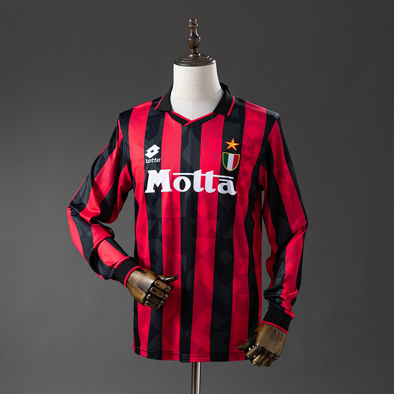 AC Milan 93/94 Home Long Sleeve S-XXL (front)