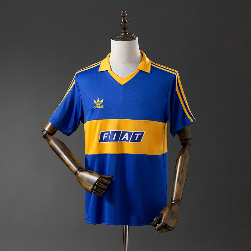 Boca Juniors 90/91 Home Retro Jersey S-XXL (front)