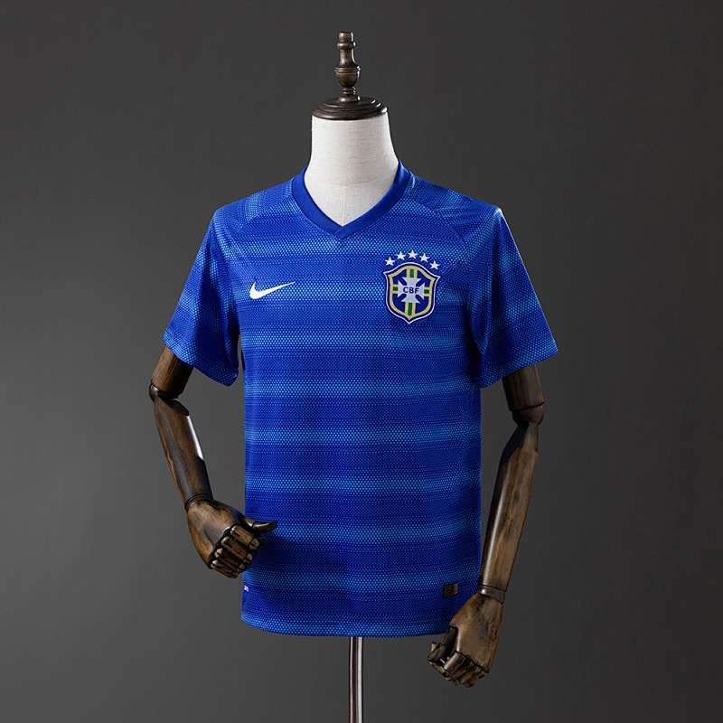 Brazil 2014 Away Retro Jersey (front)