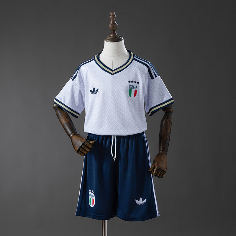Italy 2026 Away kids kit Jersey size 16-28 (front)