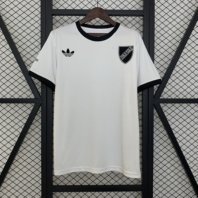25/26 Colo Colo 100th Anniversary White S-4XL (front)