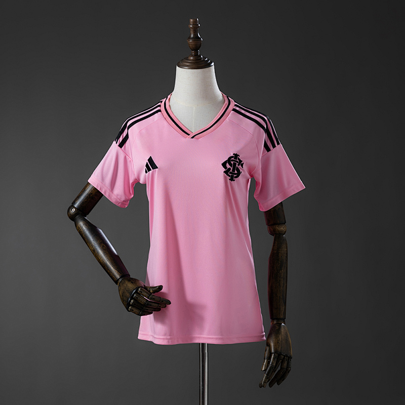 Internacional 2025 Women's Pink Jersey S-XXL (front)