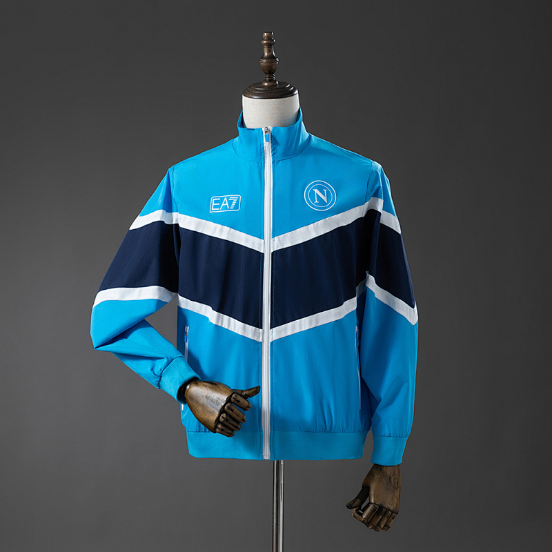 Napoli 25/26 Windbreaker - Blue S-3XL (front)