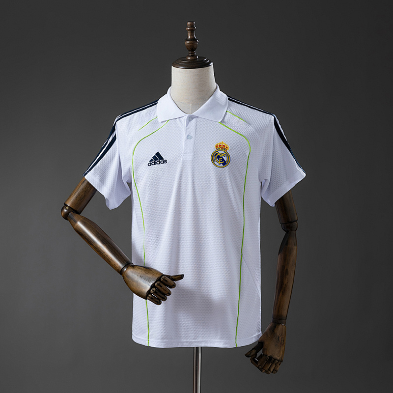 Real Madrid 25/26 POLO - White S-XXL (front)