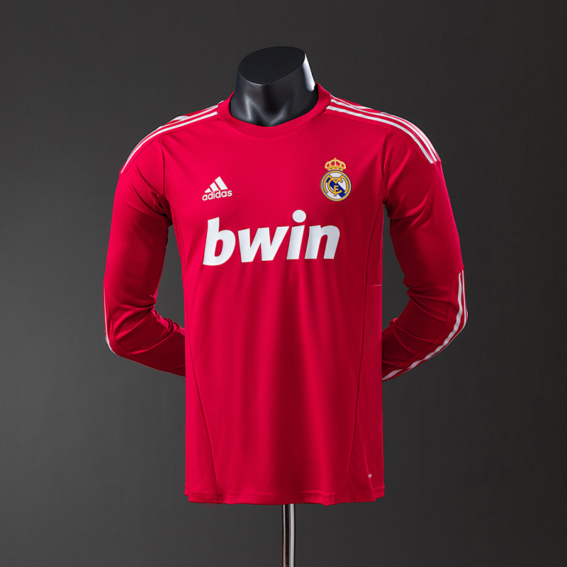 Real Madrid 11/12 Third Away Long Sleeve Player Version Retro Jersey S-3XL (front)