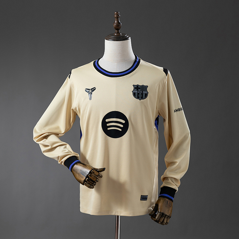 Barcelona 25/26 Away Long-Sleeve Jersey S-4XL (front)