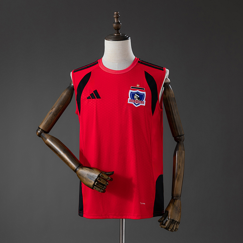 Colo Colo 26/27 Training Vest Red S-3XL (front)
