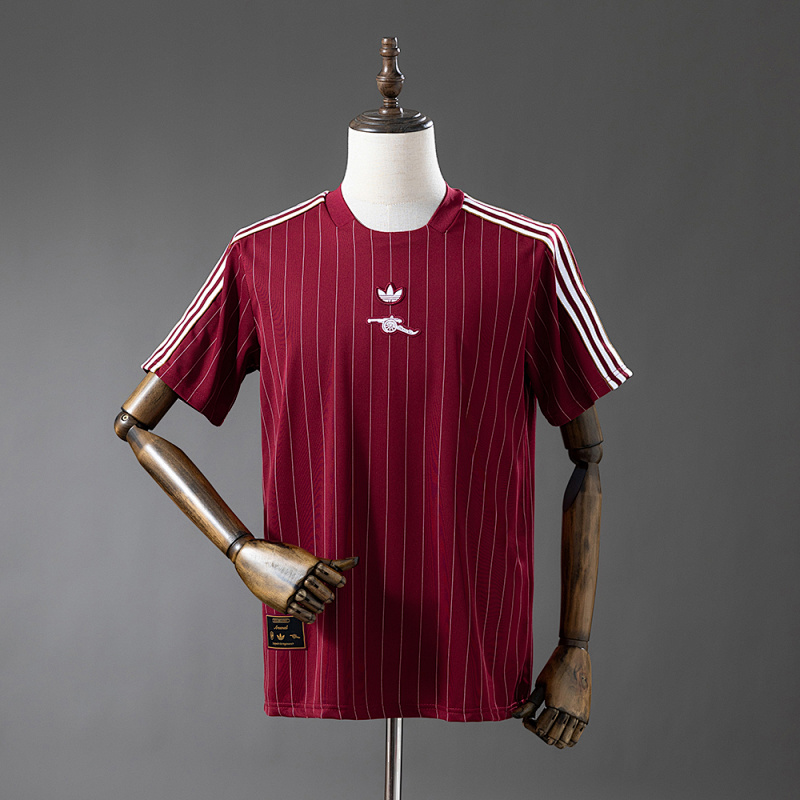 Arsenal 25/26 Culture T-shirt - Red Jersey S-4XL (front)