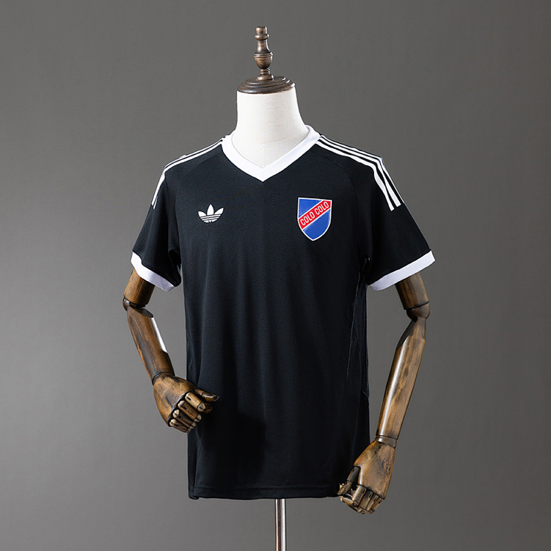 Colo Colo 25/26 Goalkeeper Black Jersey S-4XL (front)