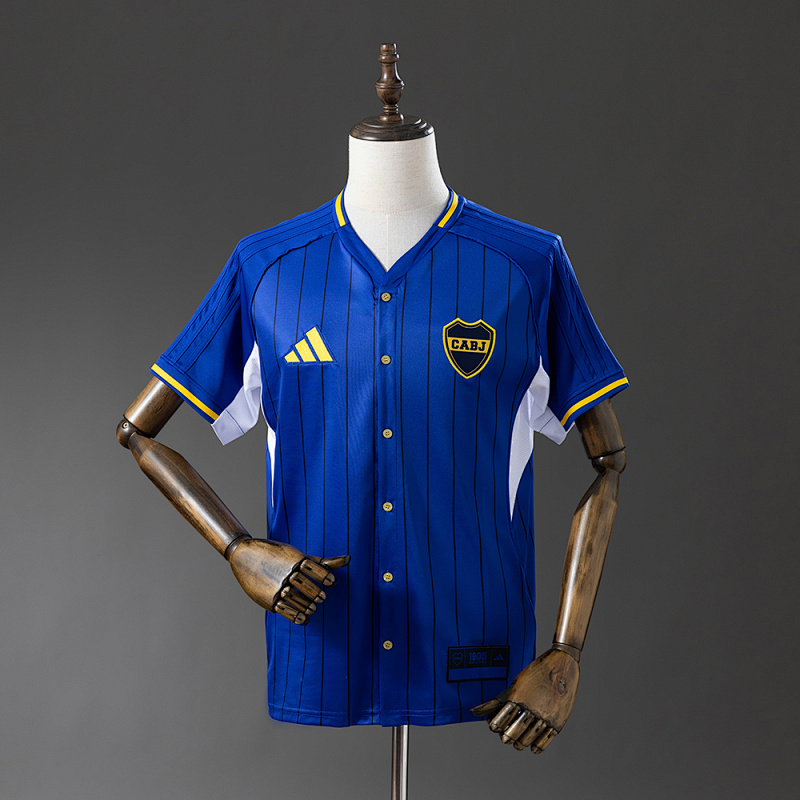 Boca Juniors 25/26 Baseball Jersey S-XXL (front)