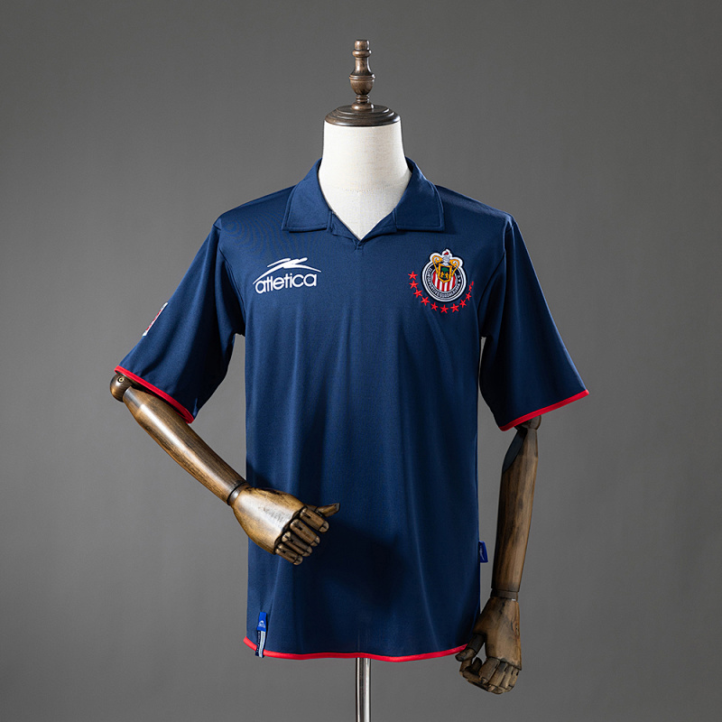 Chivas de Guadalajara 03/04 Away Retro Jersey S-XXL (front)