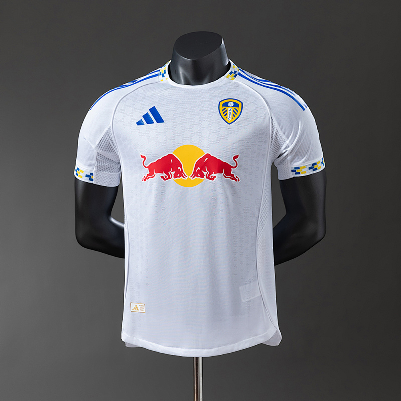 Leeds United 25/26 Player Version Home Jersey Jersey S-XXL (front)
