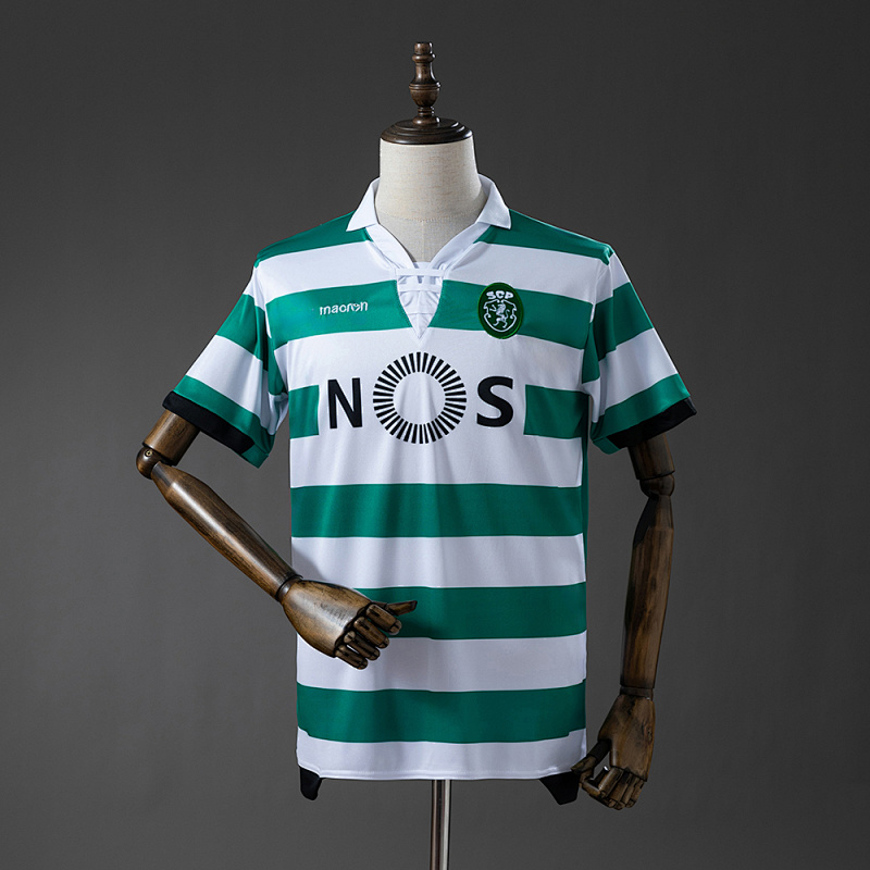 Sporting Lisbon 18/19 Home Retro Jersey S-XXL (front)