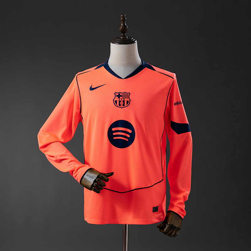 Barcelona 25/26 Third Away Long-Sleeve Jersey S-4XL (front)