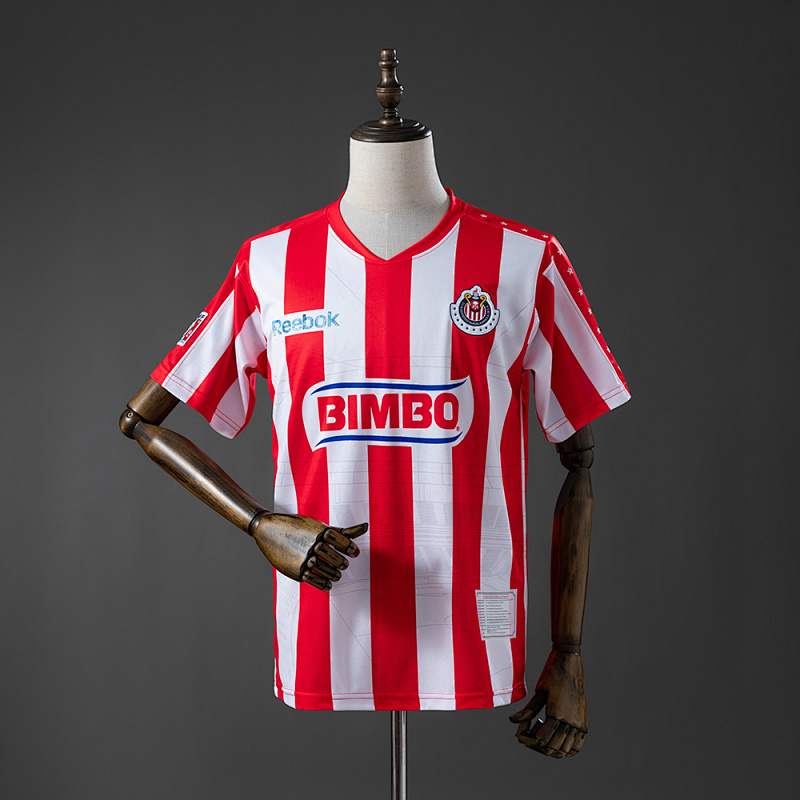 Chivas de Guadalajara 10/11 Home Retro Jersey S-XXL (front)