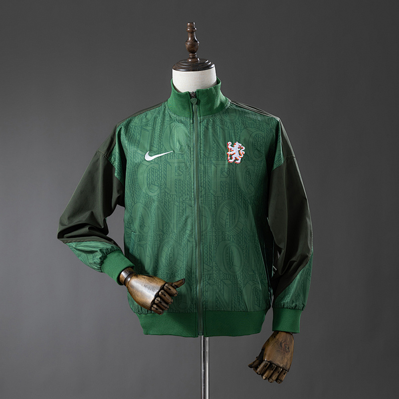 Chelsea Windbreaker - Army Green S-XXL (front)