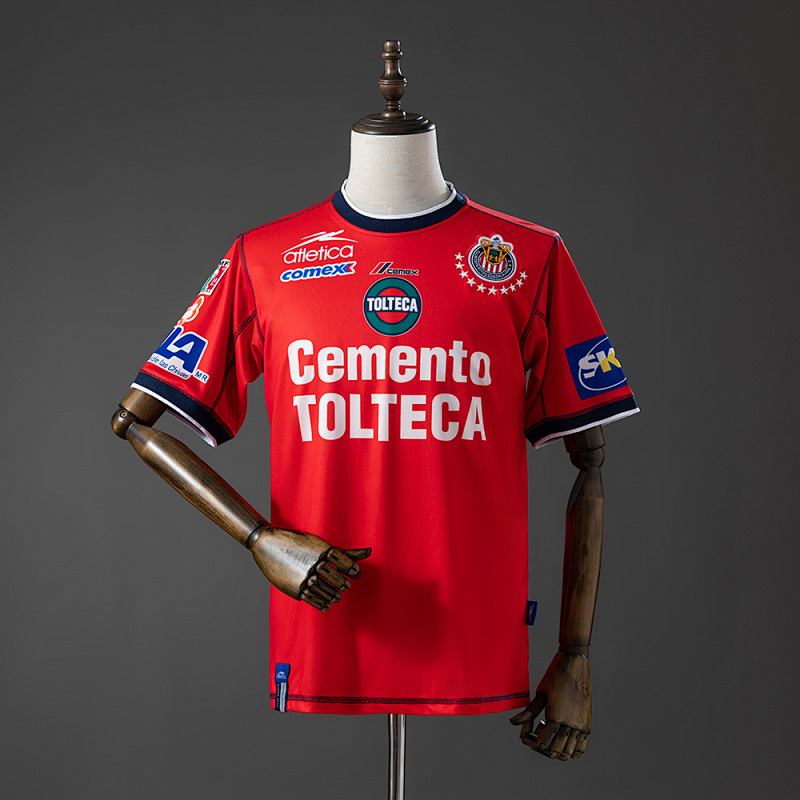 Chivas de Guadalajara 02/03 Home Retro Jersey S-XXL (front)