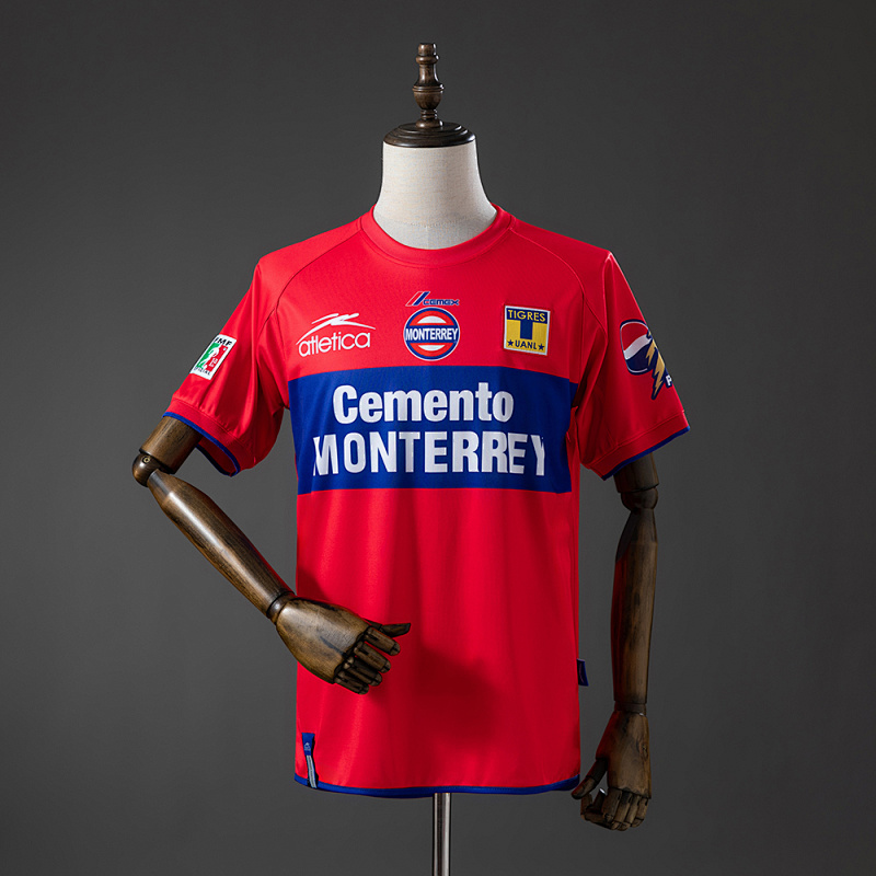 Tigres UANL 01/02 Away Retro Jersey S-XXL (front)