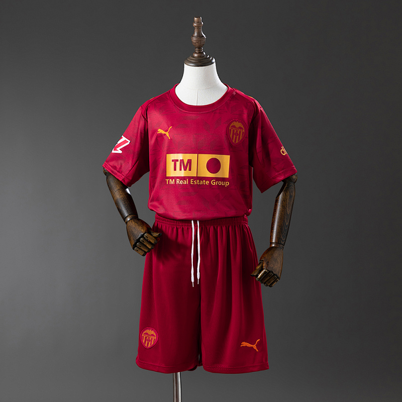 Valencia 25/26 Away Game Kids Size: 16-28 (front)