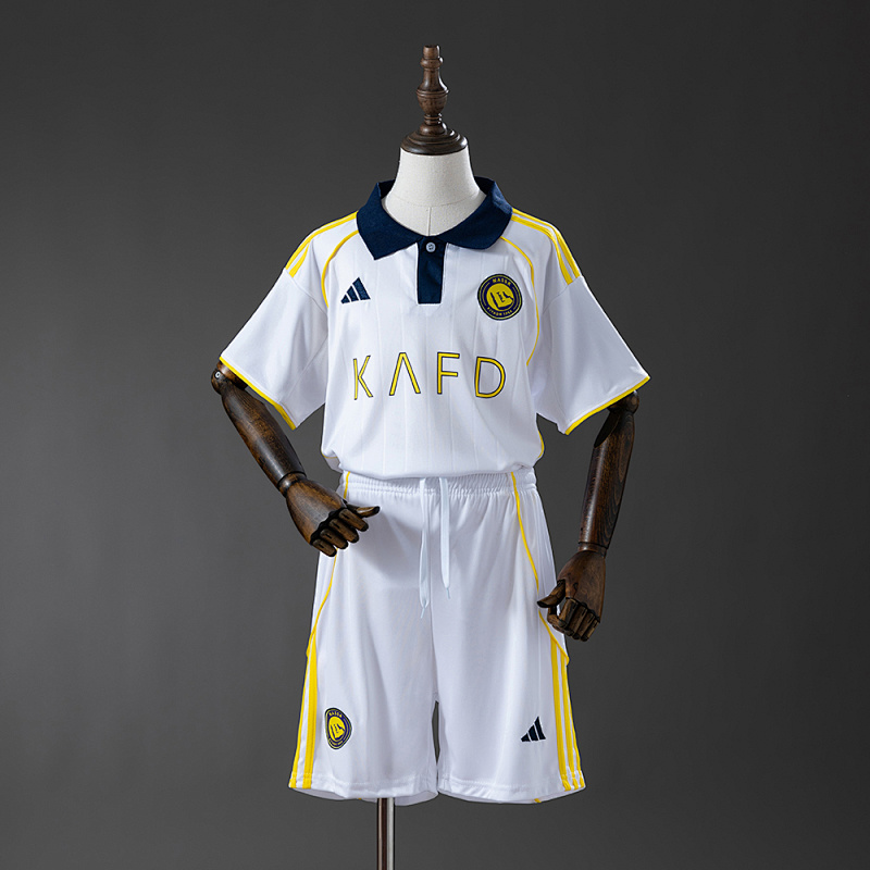 Al-Nassr 25/26 Third Away Kids Kit Jersey SIZE 16-28 (front)