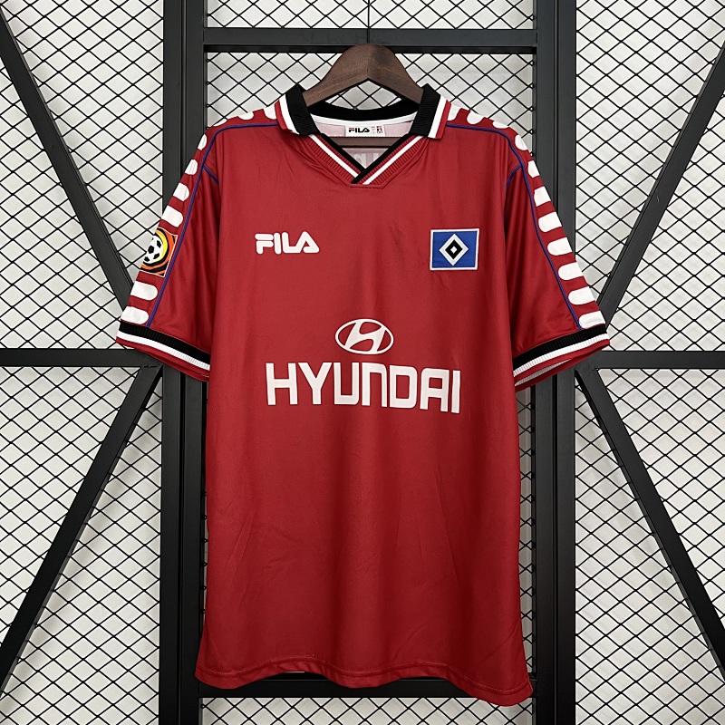Retro Hamburg 2000 Red S-XXL (front)